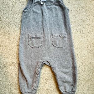 Hanna Andersson Gray Overalls